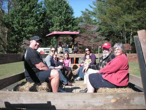Hayride at Arrowmont Stables Cashiers NC